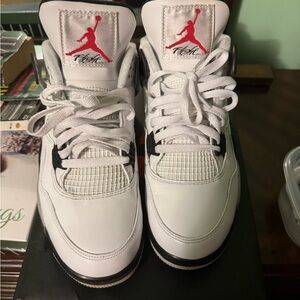 Air Jordan 4 white cement OG